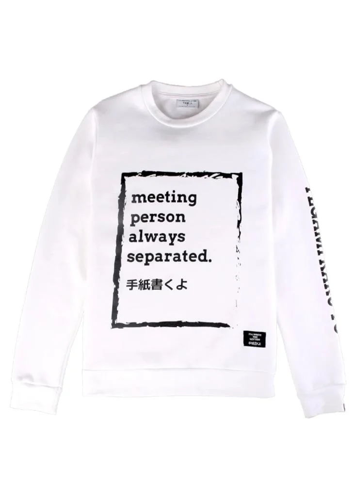 I'll Write You Letters  Meeting Sweatshirt  | Best Price UAE
