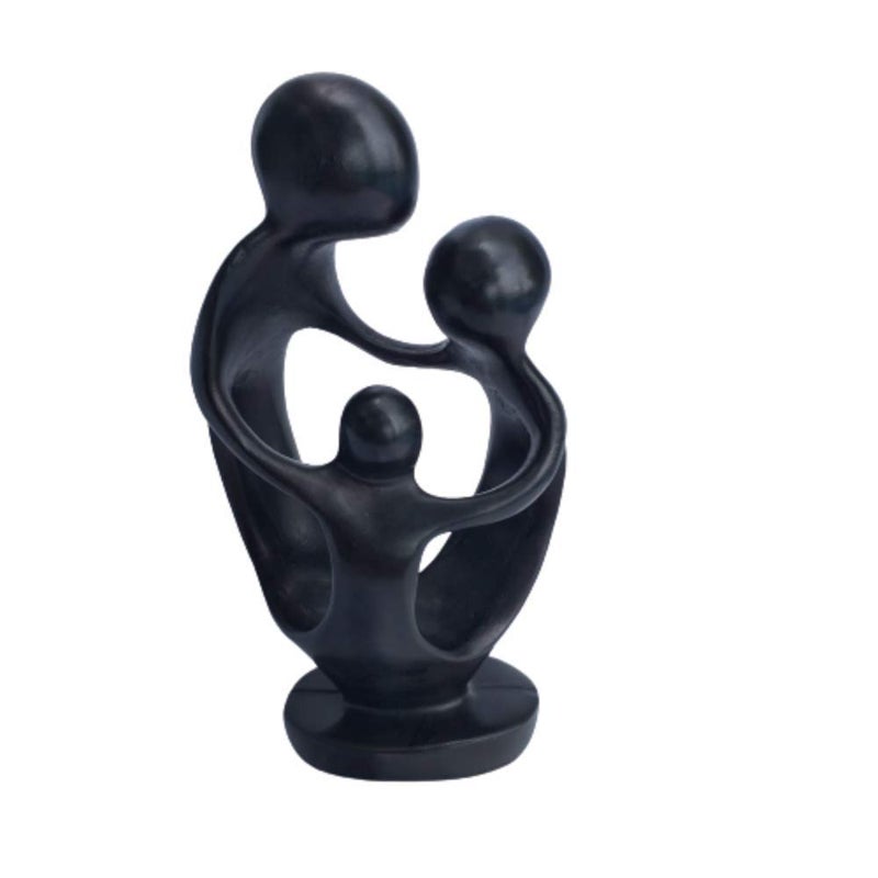CoziNest Mother and Child Figurine Abstract Mom Dad Family Love Sculpture Small Resin Statue Home Decor Or Gift 65  Family