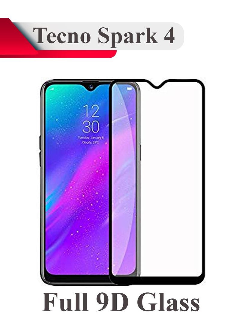 Tempered Glass - Tempered Glass Screen Protector Compatible With Spark 4 - Image 1