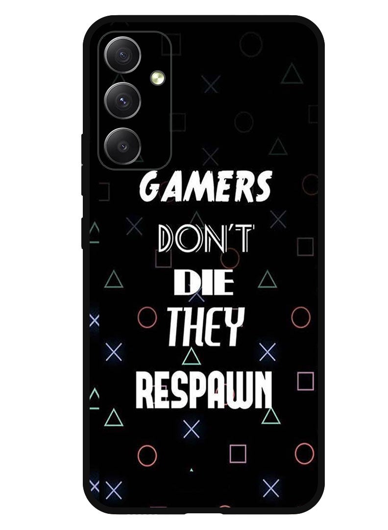 Theodor Protective Case Anti Scratch Shock Proof Bumper Cover For Samsung Galaxy A24 4G Gamers Dont Die - Image 1