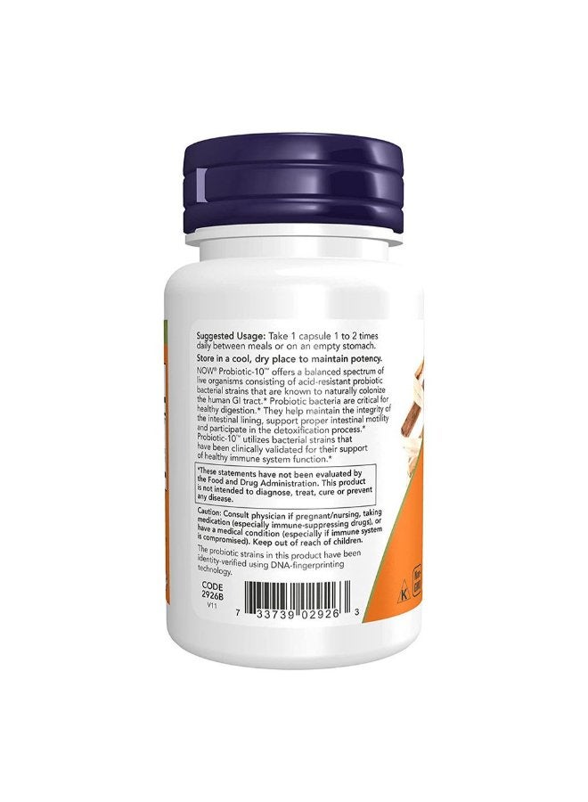 Now Probiotic 10 25 Billion Capsules 50 Pieces - Image 4