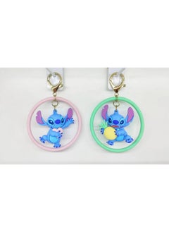 Miniso A fun Lilo & Stitch keychain to carry your favorite Disney characters wherever you go. 