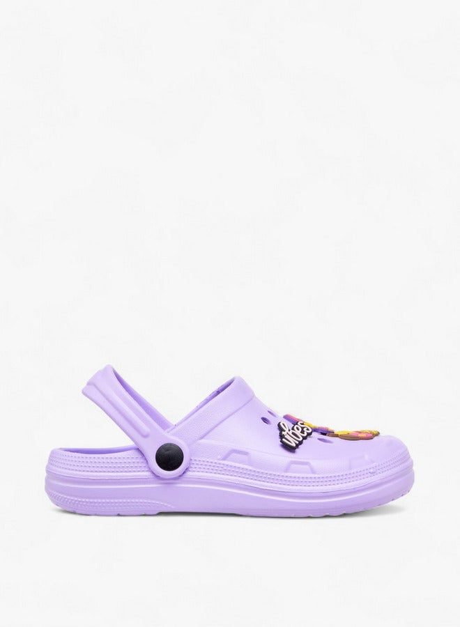 فلورا بيلا من شو إكسبرس قباقيب مزينة بجيبتز مع حزام خلفي - Image 1