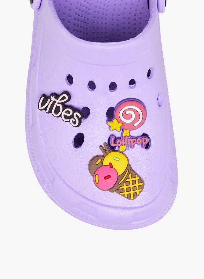 فلورا بيلا من شو إكسبرس قباقيب مزينة بجيبتز مع حزام خلفي - Image 4