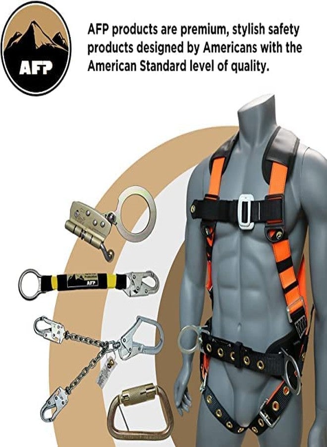 AFP Demon Fall Protection Comfortable Safety Harness (OSHA/ANSI PPE) - Image 5