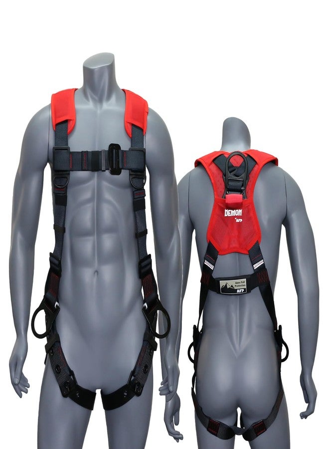 AFP Demon Fall Protection Comfortable Safety Harness (OSHA/ANSI PPE) - Image 1