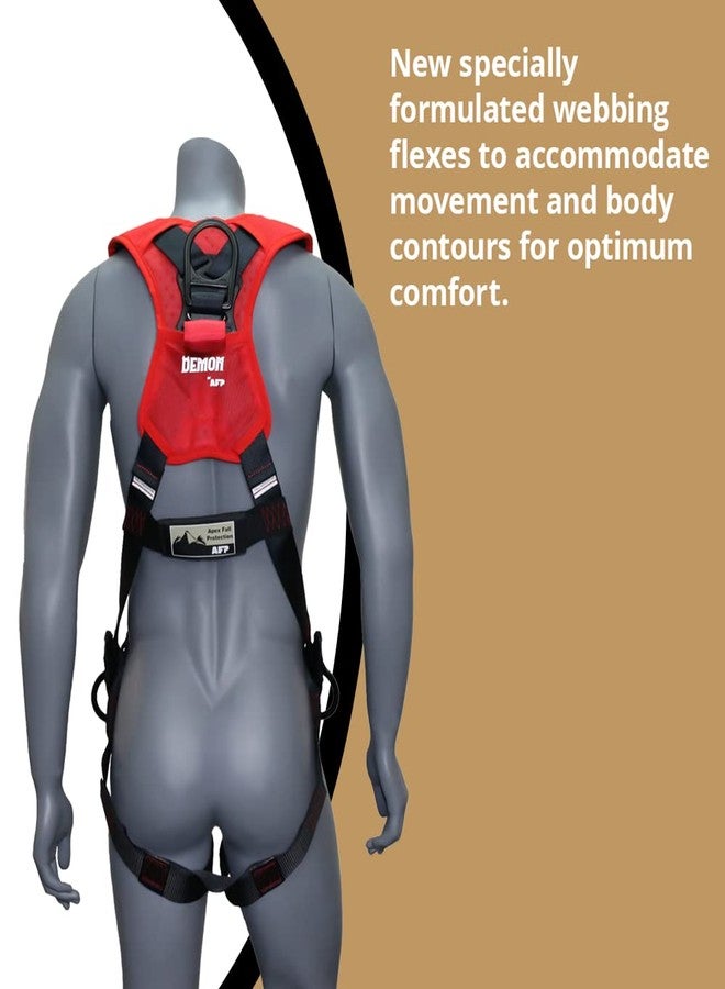 AFP Demon Fall Protection Comfortable Safety Harness (OSHA/ANSI PPE) - Image 4