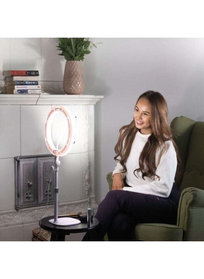 Kodak KODAK Desk Ring Light 10" Universal LED Lighting Solution - White  - Image 3