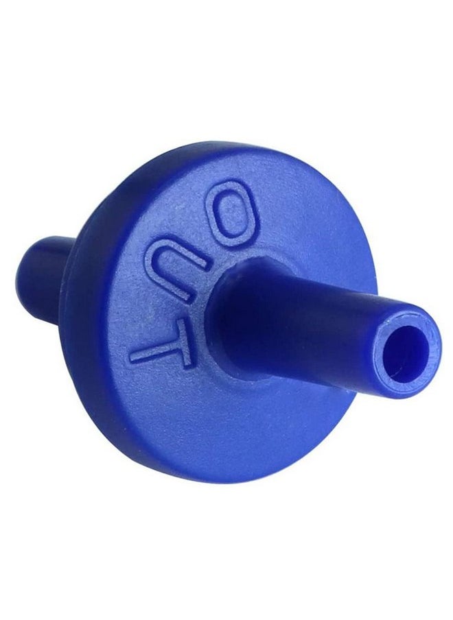 XMHF XMHF 10 Pcs Plastic Aquarium Non-Return Air Pump Check Valve Blue for Fish Tank  - Image 4