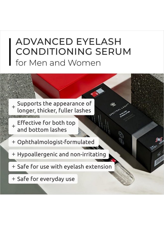 DS LABORATORIES Spectral.Lash Eyelash Growth Serum By Ds Laboratories Eyelash Growth Serum, Lash Serum, Enhancer Growth Serum, Promotes The Appearance Of Longer, Thicker Eyelashes, Paraben Free, Cruelty Free  - Image 3