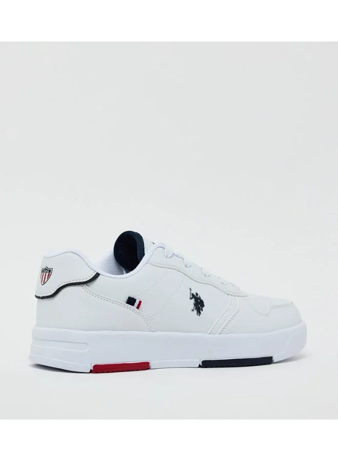 U.S. Polo Assn. U.S. Polo Assn ANDREI WMN GLB 5PR Women’s Sneakers – White Casual Shoes, Cushioned Insole, Everyday Comfort