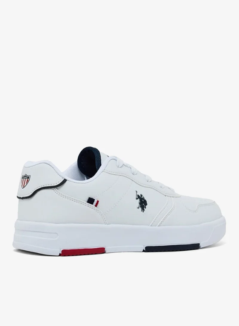 يو اس بولو اسن U.S. Polo Assn ANDREI WMN GLB 5PR Women’s Sneakers – White Casual Shoes, Cushioned Insole, Everyday Comfort