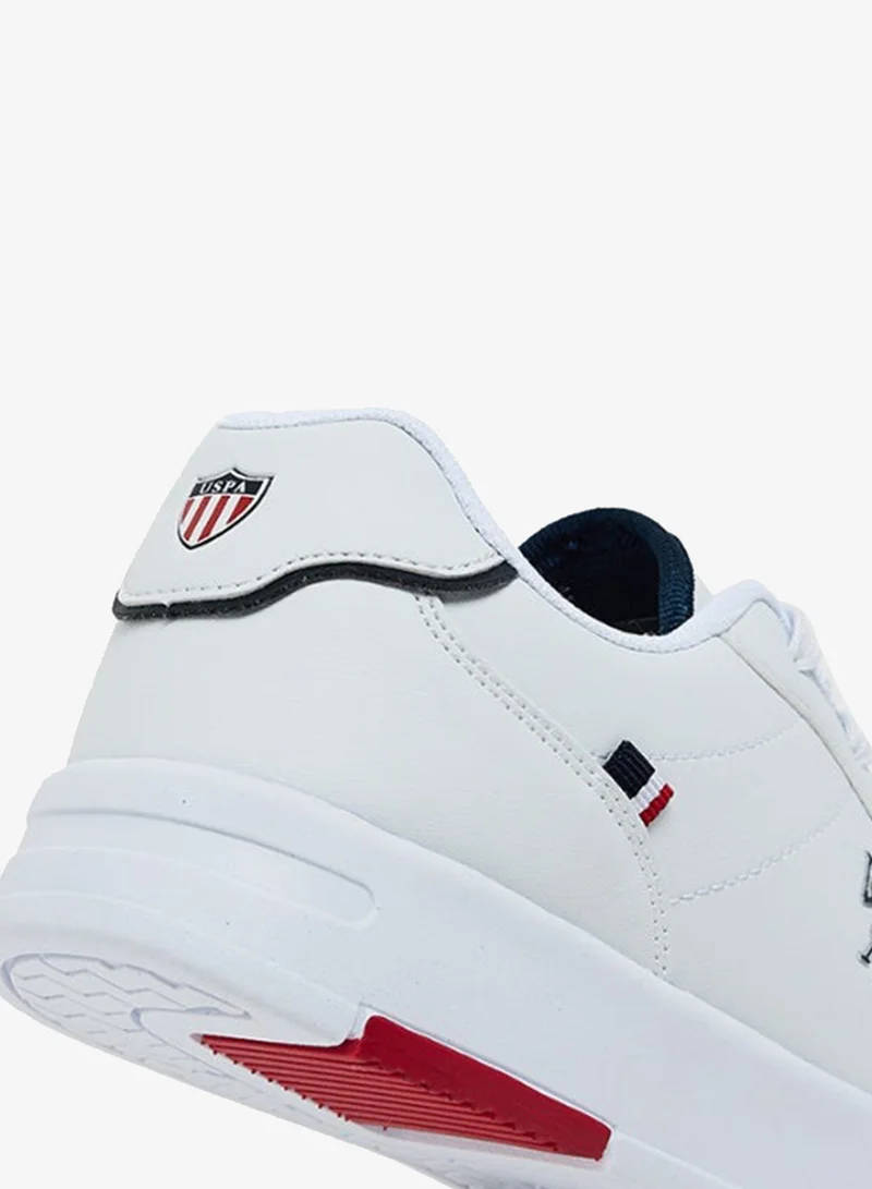 يو اس بولو اسن U.S. Polo Assn ANDREI WMN GLB 5PR Women’s Sneakers – White Casual Shoes, Cushioned Insole, Everyday Comfort