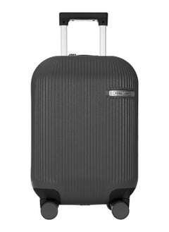 PARAJOHN Round Case Polycarbonate Cabin Luggage 1Pcs - Alpha Grey  - Image 1