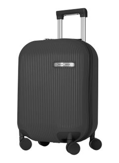 PARAJOHN Round Case Polycarbonate Cabin Luggage 1Pcs - Alpha Grey  - Image 2