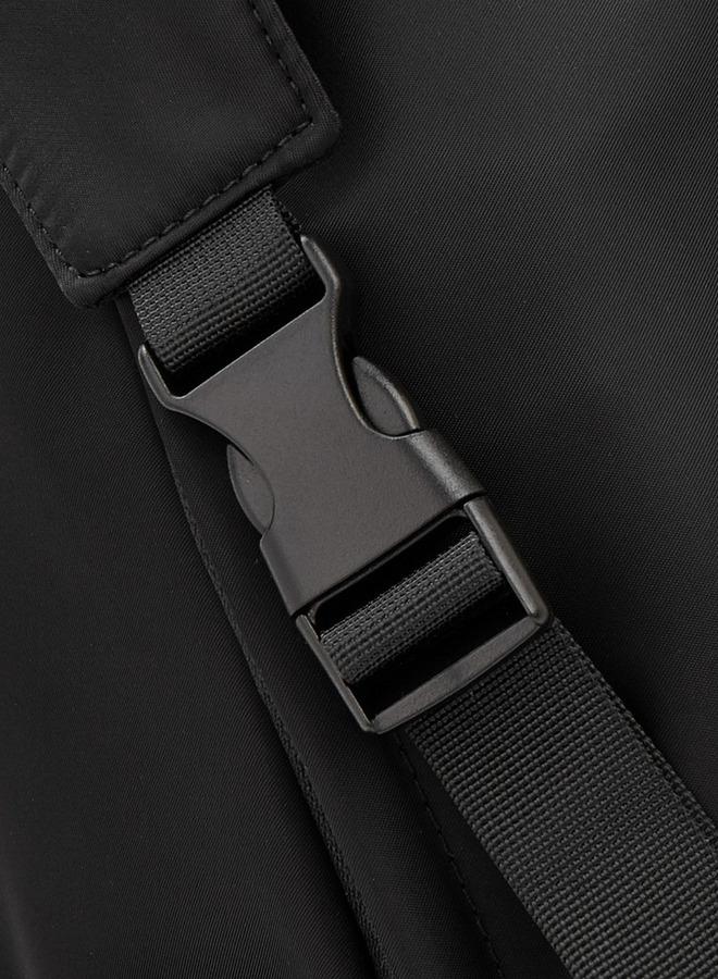 MISSY Solid School Backpack With Adjustable Side Straps - 15x34x45 CM - Image 4