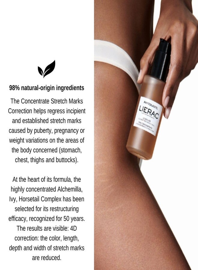 Lierac Phytolastil Stretch Mark Removal Concentrate - Firms Skin, Fades Cellulite, Diminishes Stretch Marks on Breasts, Stomach, Hips, Buttocks & Thighs, Hydrating for All Skin Types - 100ml - Image 3