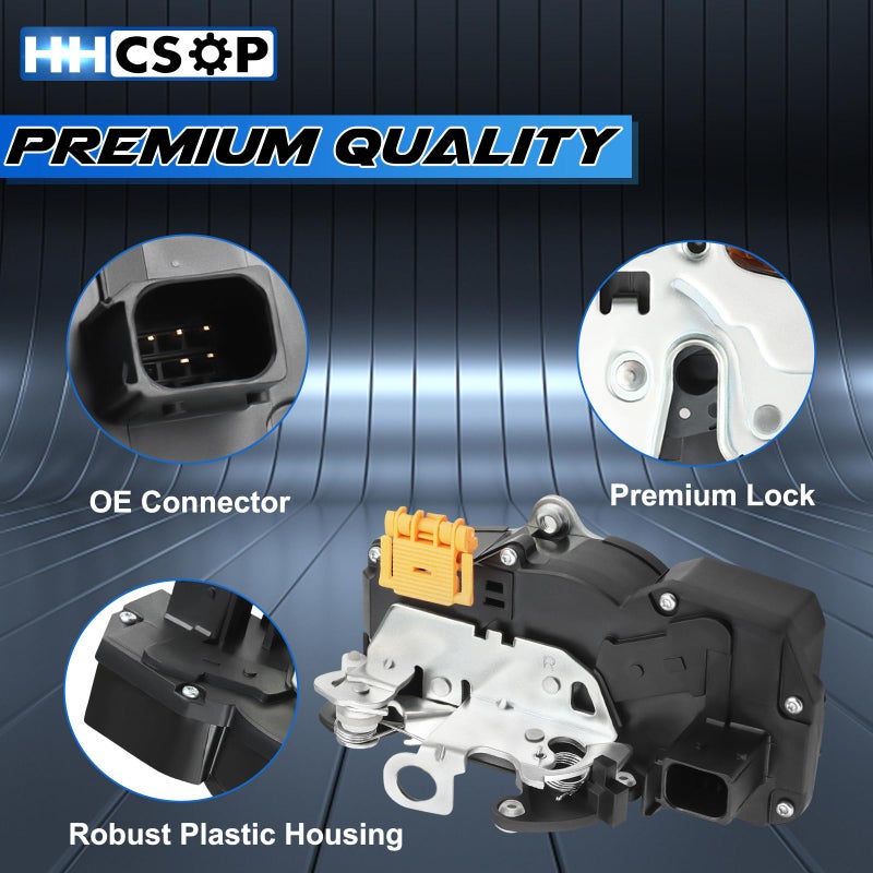 HHCSOP Rear Right Passenger Side Door Lock Latch Actuator Motor Replacement for 2007 2008 2009 Chevy Silverado Suburban Tahoe Avalanche GMC Sierra Yukon XL 1500 2500 Cadillac Escalade ESV EXT 2007-2009 - Image 5
