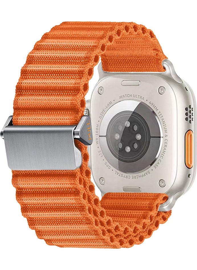 Watch 44MM Compatible Zore KRD-123 Nylon Fabric Straw Braided Strap-Orange - pzsku/Z58B212BF52D423404519Z/45/_/1739927783/cfaec271-7b69-4b74-b060-5344dacbe01b