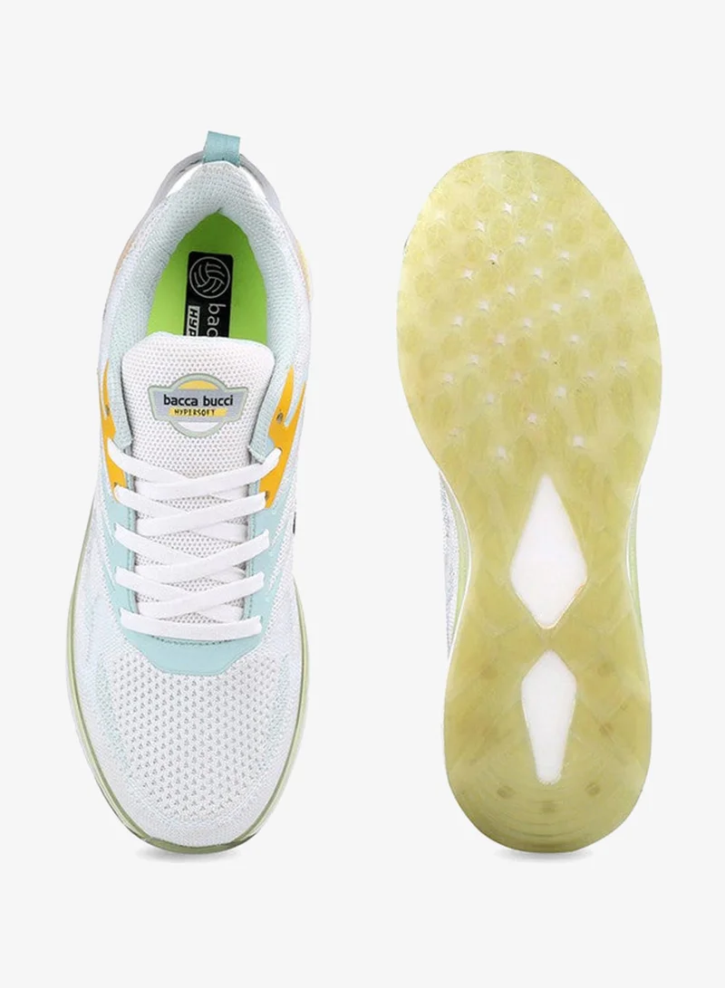 Bacca Bucci Olive Men's Hypersoft Series Lightweight Mesh Non-Marking Running Shoes for Men | Best Price UAE