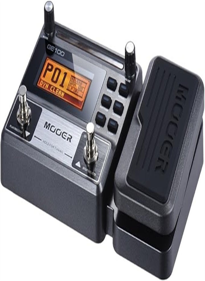 Mooer - Guitar Multi-Effects Processor Pedal with Loop Recording (180 sec), Tuning, Tap-Tempo Rhythm Setting, Scale and Chord Learning - Image 1