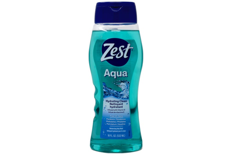 Zest Body Wash, Aqua, 18 Ounce, 2 Pack - Image 2