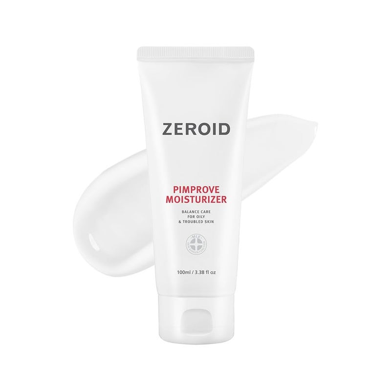 ZEROID Pimprove Moisturizer Korean Dermocosmetic  Hyaluronic Acid  Skin Barrier  100ml 338 fl oz