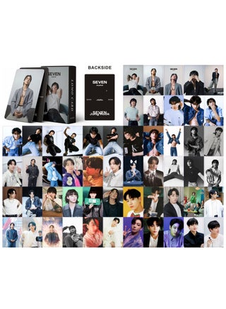 55Pcs Bts Member JungKook Photo Card New Album SEVEN Lomo Card - view 2