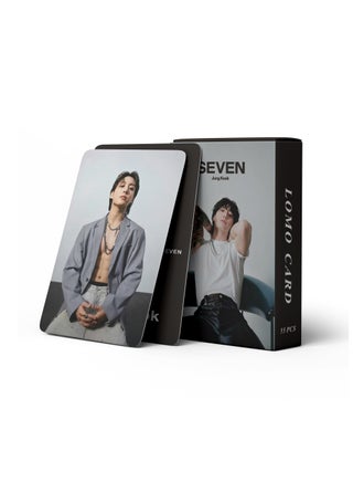 55Pcs Bts Member JungKook Photo Card New Album SEVEN Lomo Card - view 3