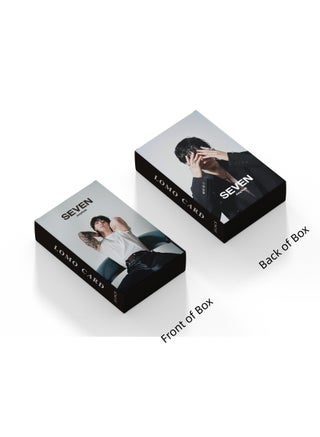 55Pcs Bts Member JungKook Photo Card New Album SEVEN Lomo Card - view 4