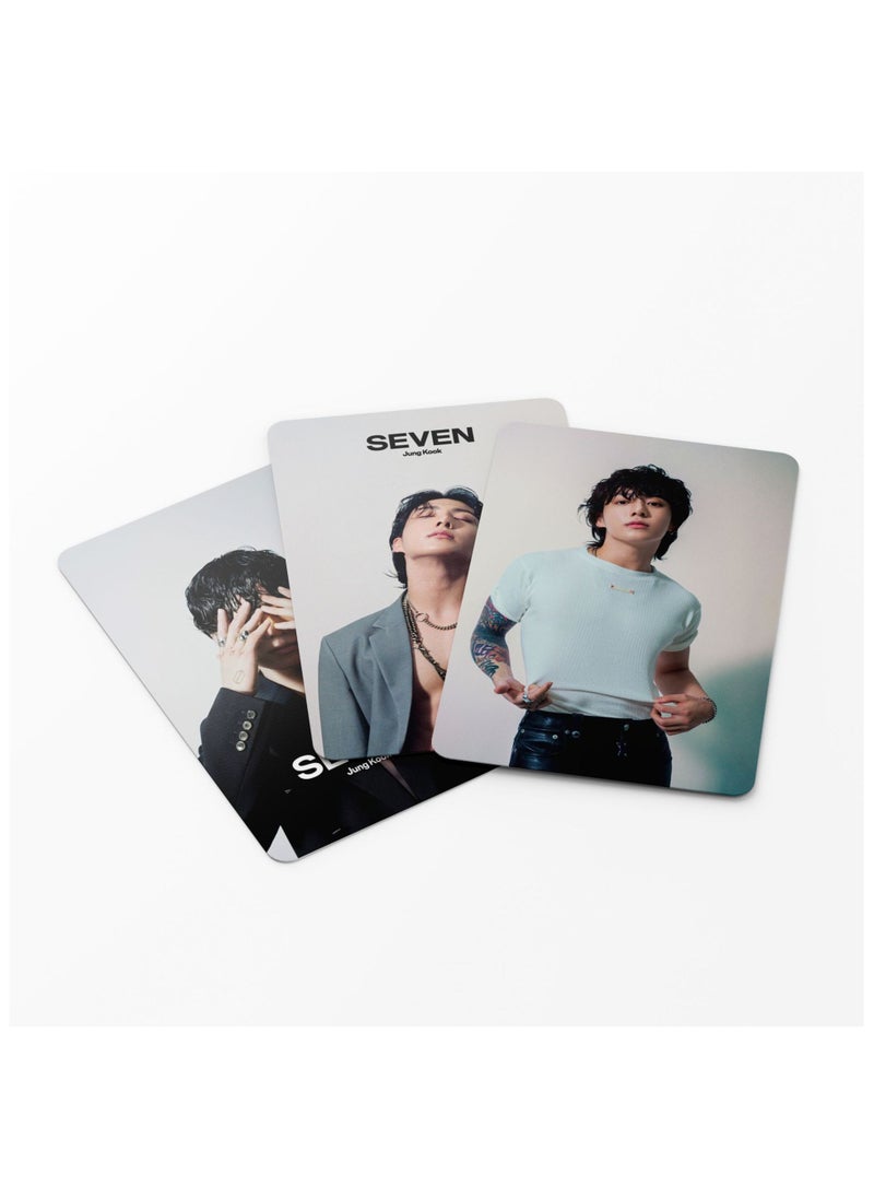 55Pcs Bts Member JungKook Photo Card New Album SEVEN Lomo Card - pzsku/Z58B23642B02C826AFBCCZ/45/_/1733106245/d7eadbff-0ed0-46cc-8297-a8a33a688056