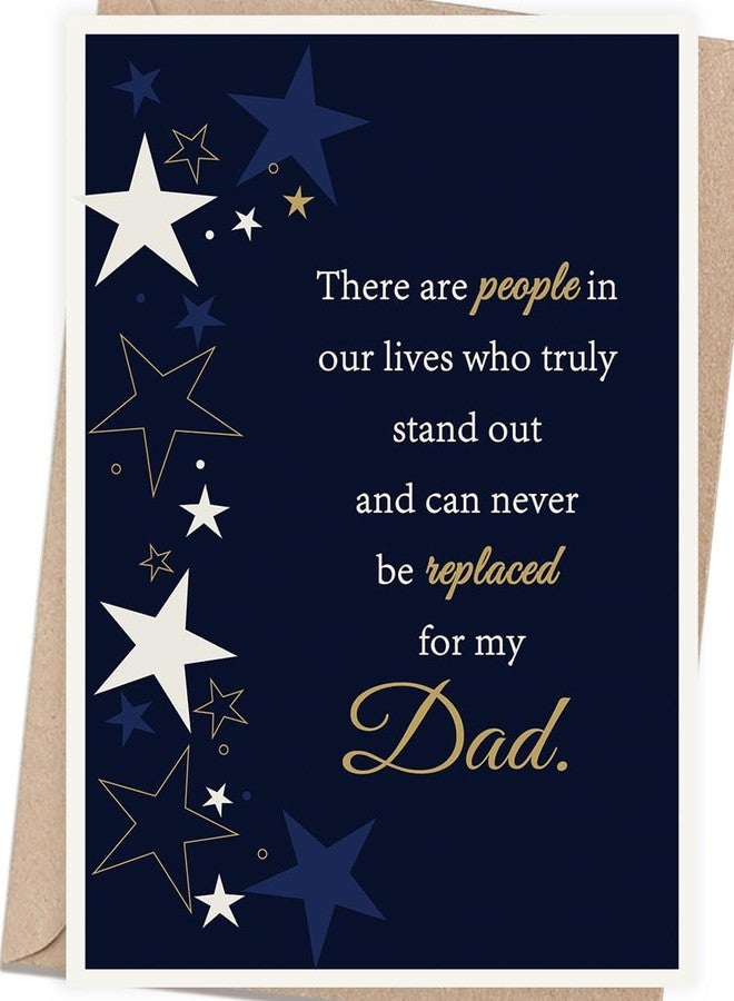 Asmallgf Dad Birthday Card, Heartfelt Birthday Decoration Gift from Daughter Son, Funny for Dad Birthday Celebrations Family Appreciation and Gratitude - Image 1