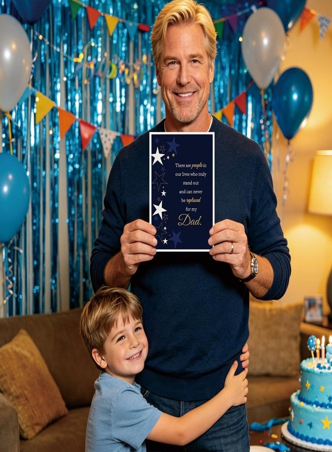 Asmallgf Dad Birthday Card, Heartfelt Birthday Decoration Gift from Daughter Son, Funny for Dad Birthday Celebrations Family Appreciation and Gratitude - Image 5