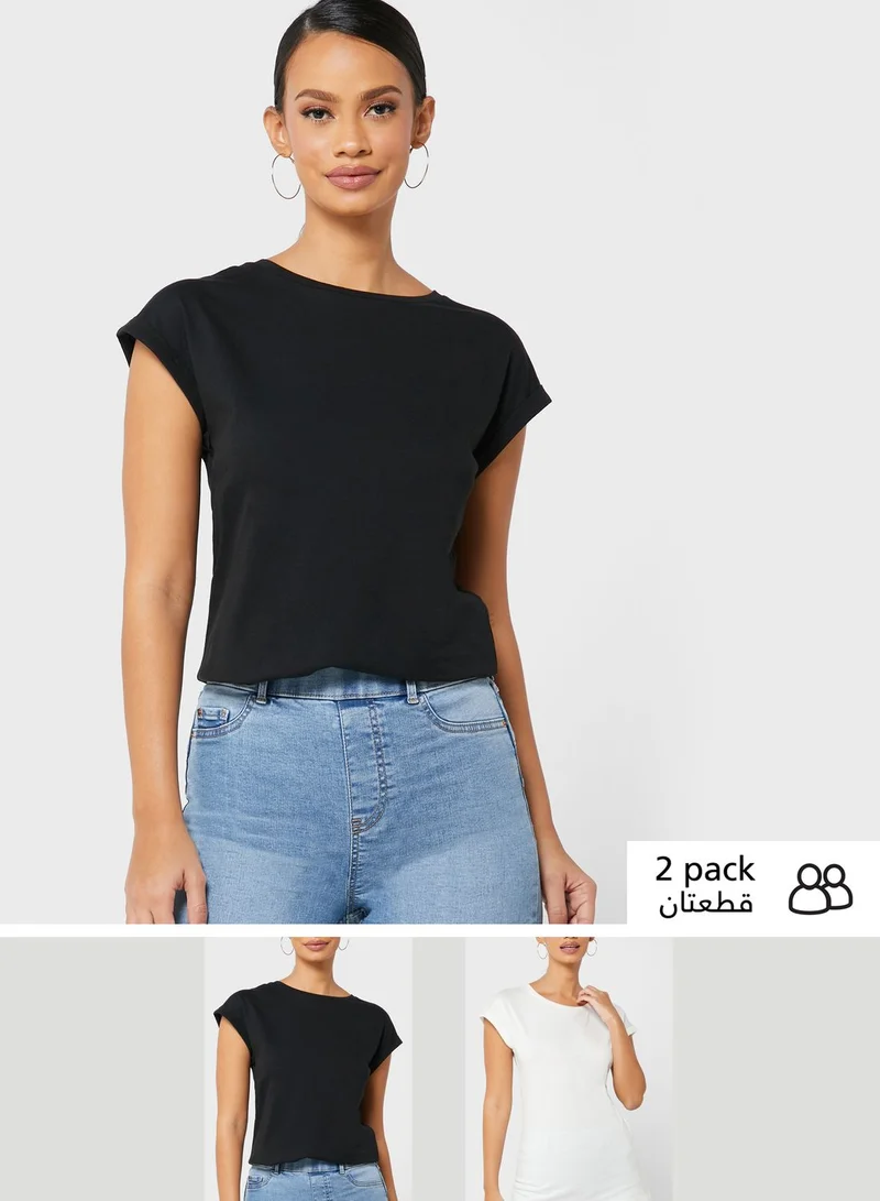 DOROTHY PERKINS 2 Pack Round neck T-Shirt