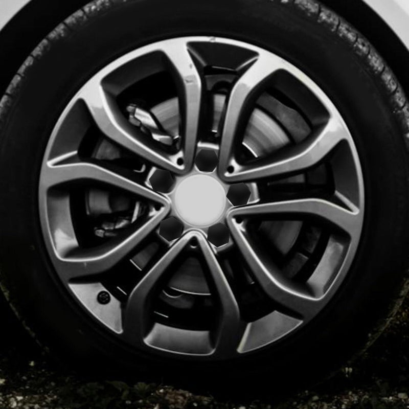 Matte Black Wheel Lug Nut Covers Set Of 20 With Removal Tool For Rust Protection - Image 5