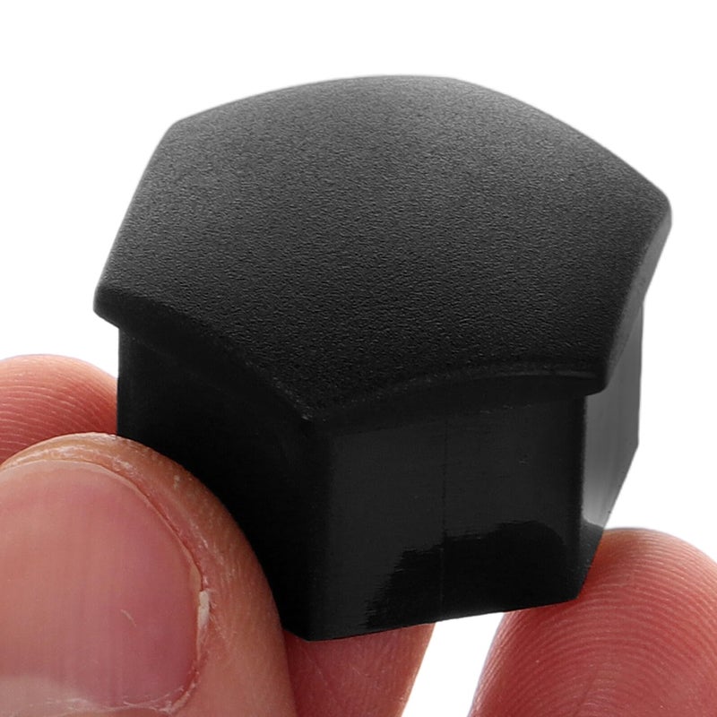 Matte Black Wheel Lug Nut Covers Set Of 20 With Removal Tool For Rust Protection - Image 4