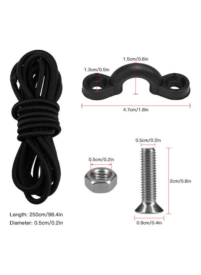 NIBEMINENT Storage Bin Rope Buckle Group 250cm  - Image 2
