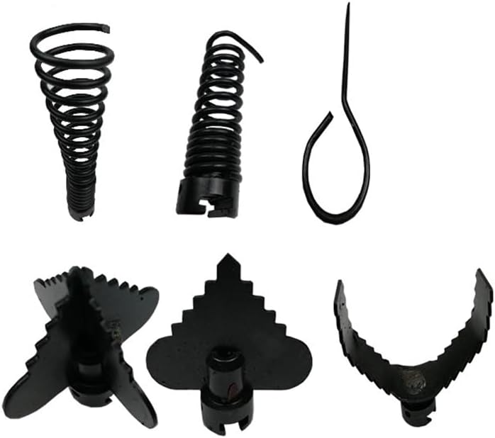 1 Set 22mm Pipe Dredging Machine Accessories Sewer Cleaning Machine Cutter Head Spring Flexible Shaft Dredge Drilling Tool - Image 2