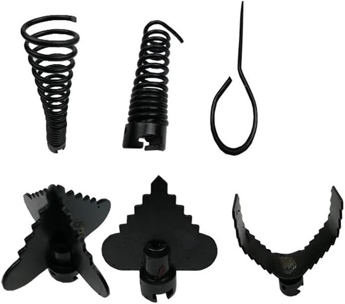 1 Set 22mm Pipe Dredging Machine Accessories Sewer Cleaning Machine Cutter Head Spring Flexible Shaft Dredge Drilling Tool - Image 1