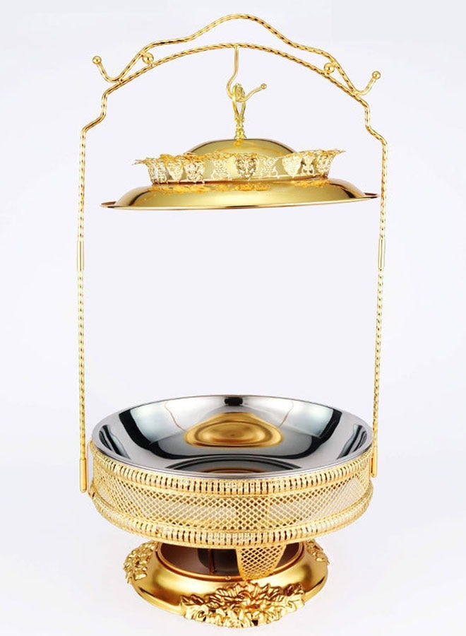 كلناميان طبق تسخين بوفيه من الفولاذ المقاوم للصدأ لتسخين الطعام وسخان 8.0 لتر - Image 1