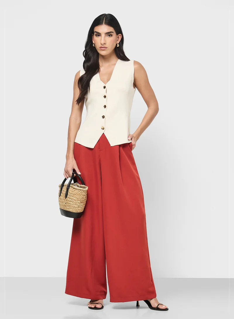 ELLA Button Down Sweater Vest