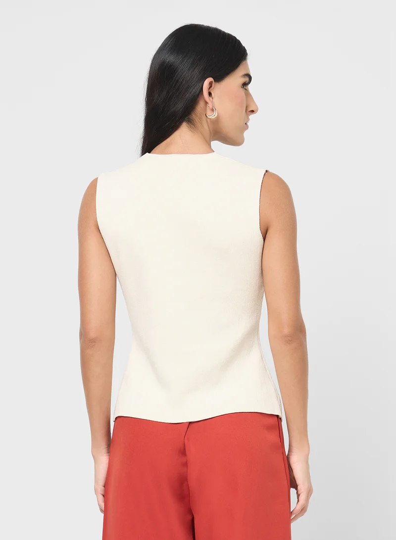 ايلا Button Down Sweater Vest