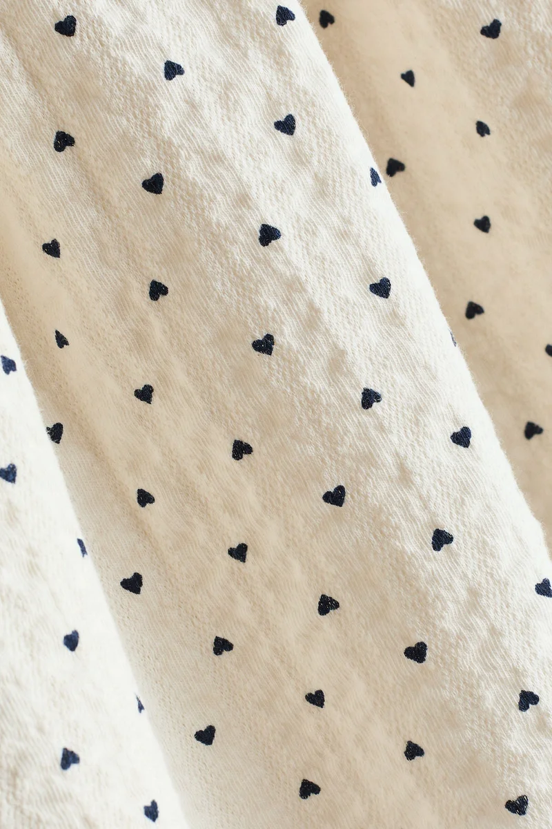 H&M Bow-detail cotton dress