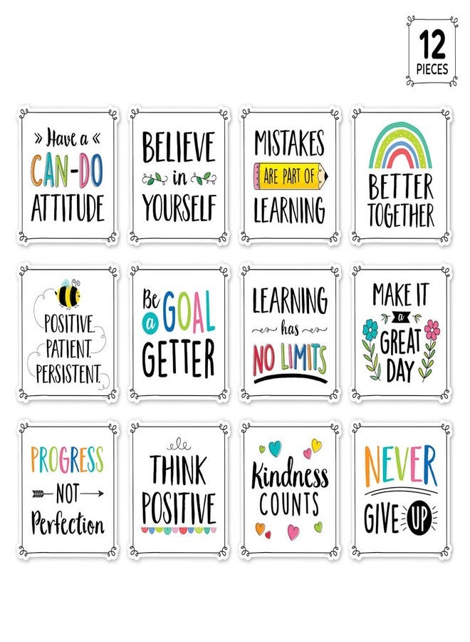 Creative Teaching Press CTP Positive Mindset 10" Cut-Outs Learning Décor Accents for Classroom (Creative Teaching Press 10815) - Image 2