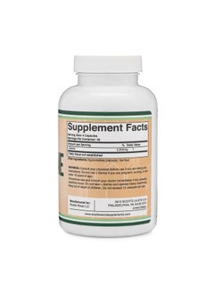 Double Wood Supplements إل-سيرين - جرعة 2000 ملجم، 180 كبسولة  - Image 2