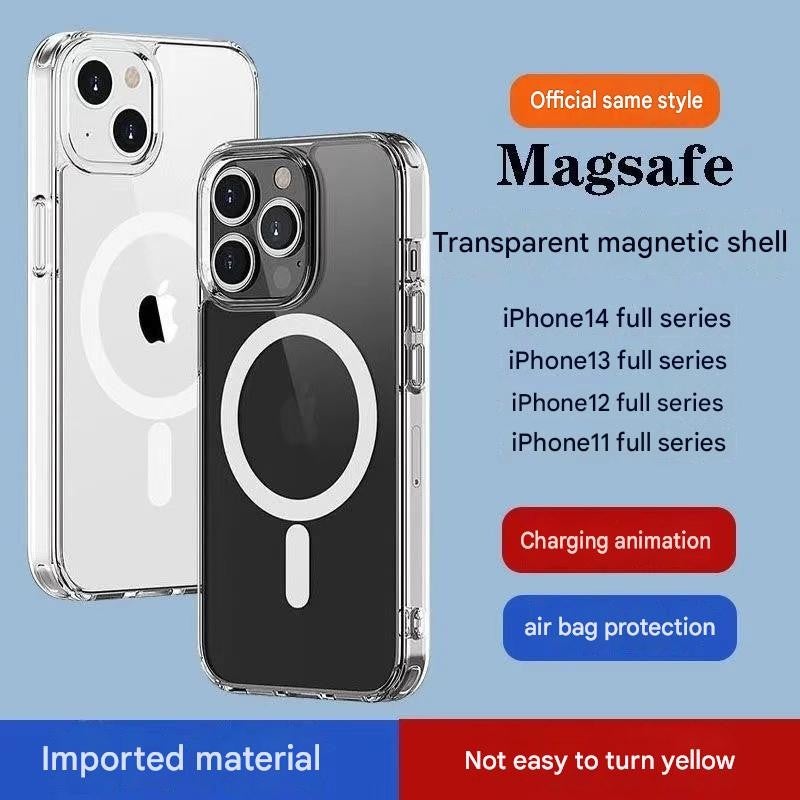 Latest upgrade for iPhone specific transparent magnetic protective case - Image 1