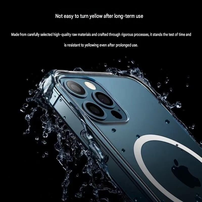 Latest upgrade for iPhone specific transparent magnetic protective case - Image 3