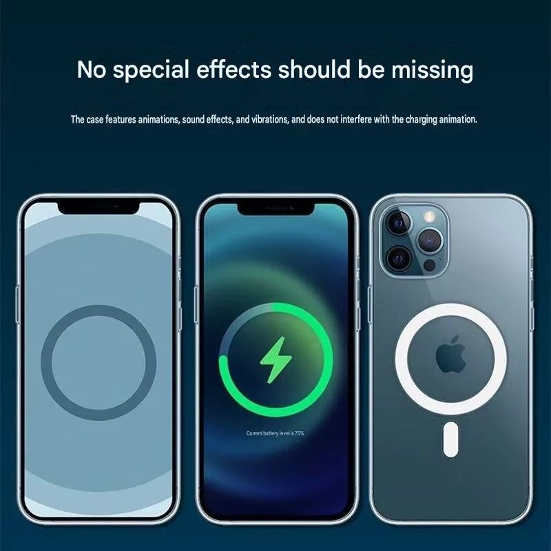 Latest upgrade for iPhone specific transparent magnetic protective case - Image 5