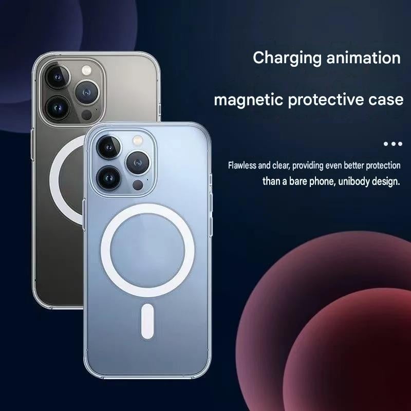 Latest upgrade for iPhone specific transparent magnetic protective case - Image 2