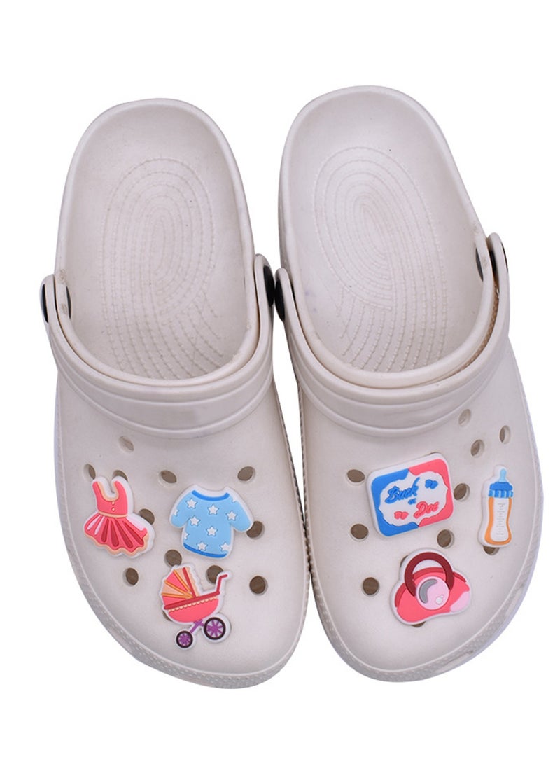 Excefore Baby Shoe Charms 26PCS Baby Boy Shoes Charm for Croc PVC Baby Girl Accessories Birthday Party Favors Supplies Decorations fit Clog Bracelets Gift - Image 4